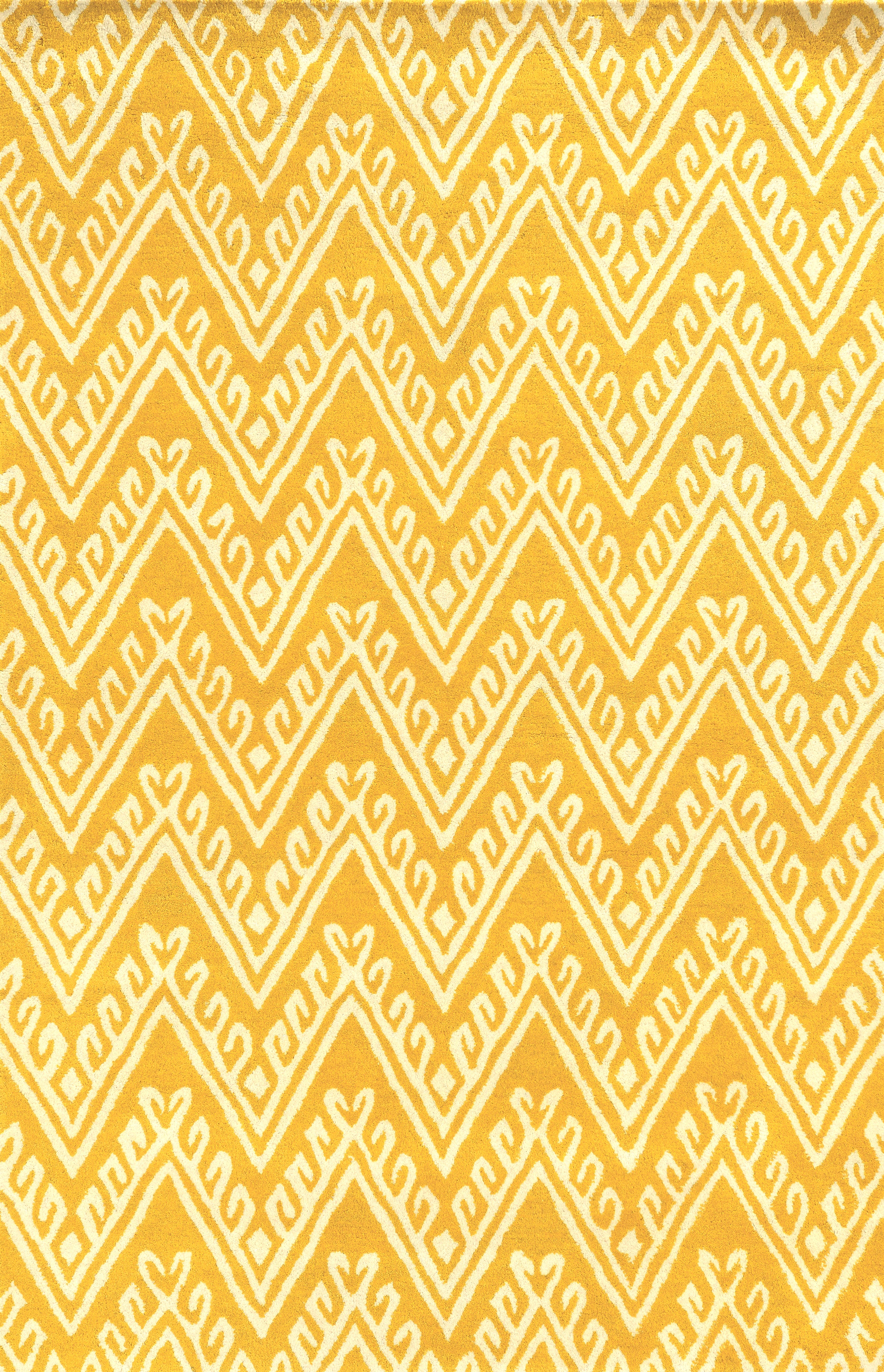 Rizzy Home Bradberry Downs BD8870 Gold Chevron Area Rug