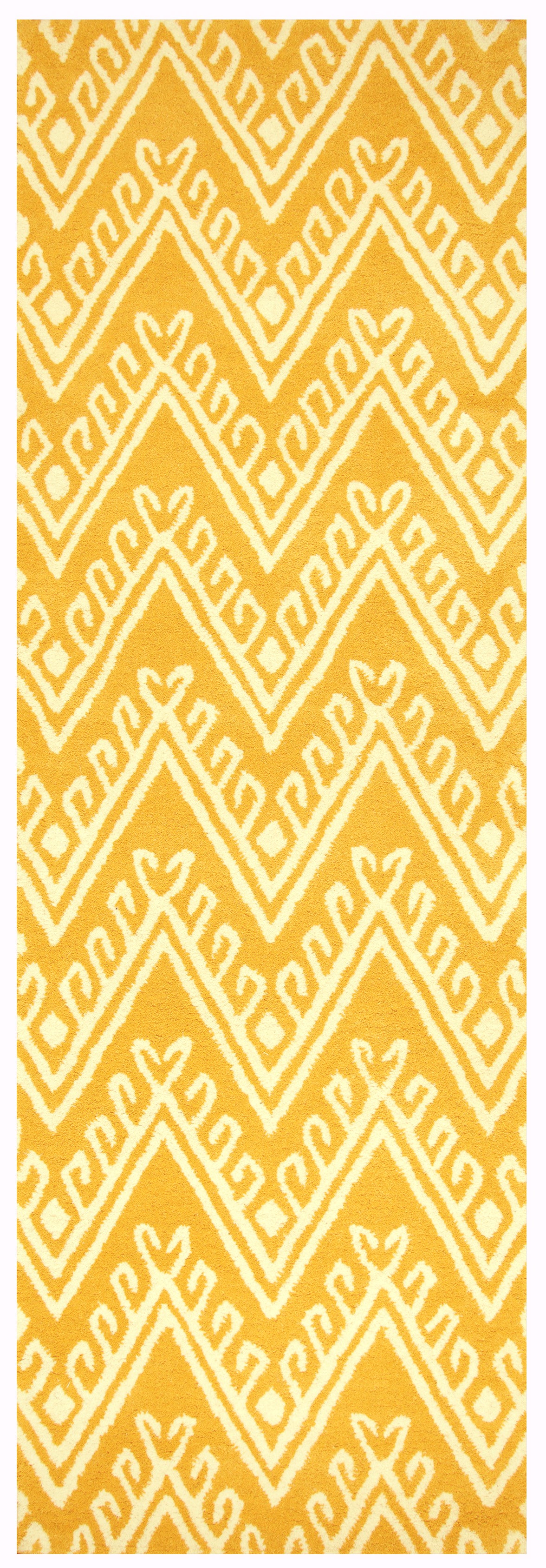 Rizzy Home Bradberry Downs BD8870 Gold Chevron Area Rug