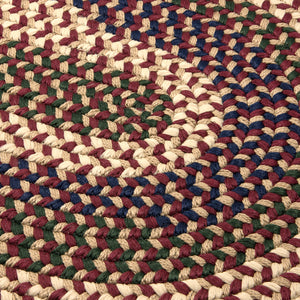Colonial Mills Brook Farm BF92 Burgundy Traditional Area Rug