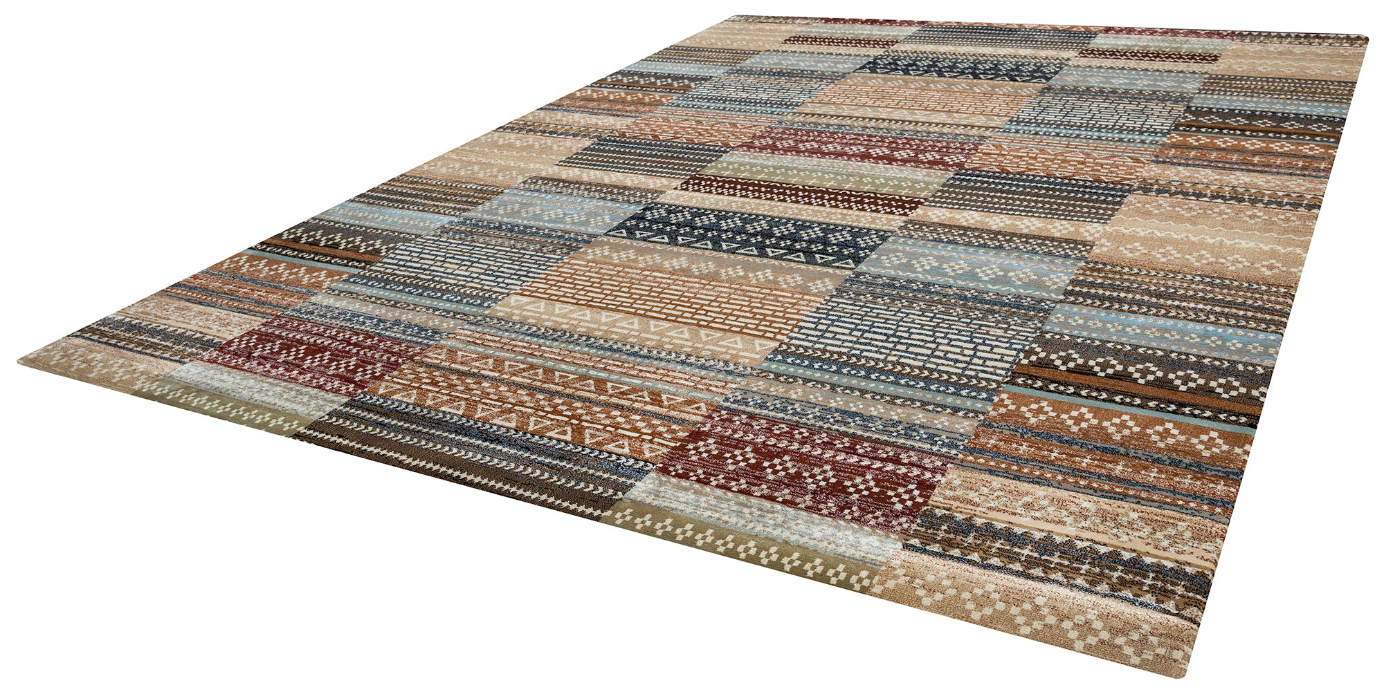 Rizzy Home Bennington BI4531 Multi-Colored Print Area Rug