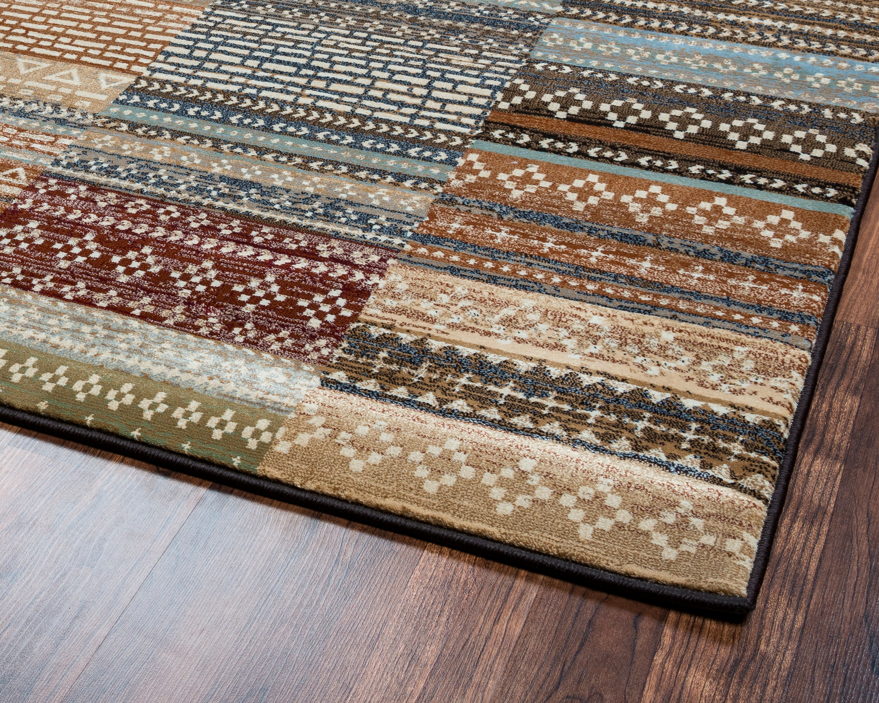 Rizzy Home Bennington BI4531 Multi-Colored Print Area Rug