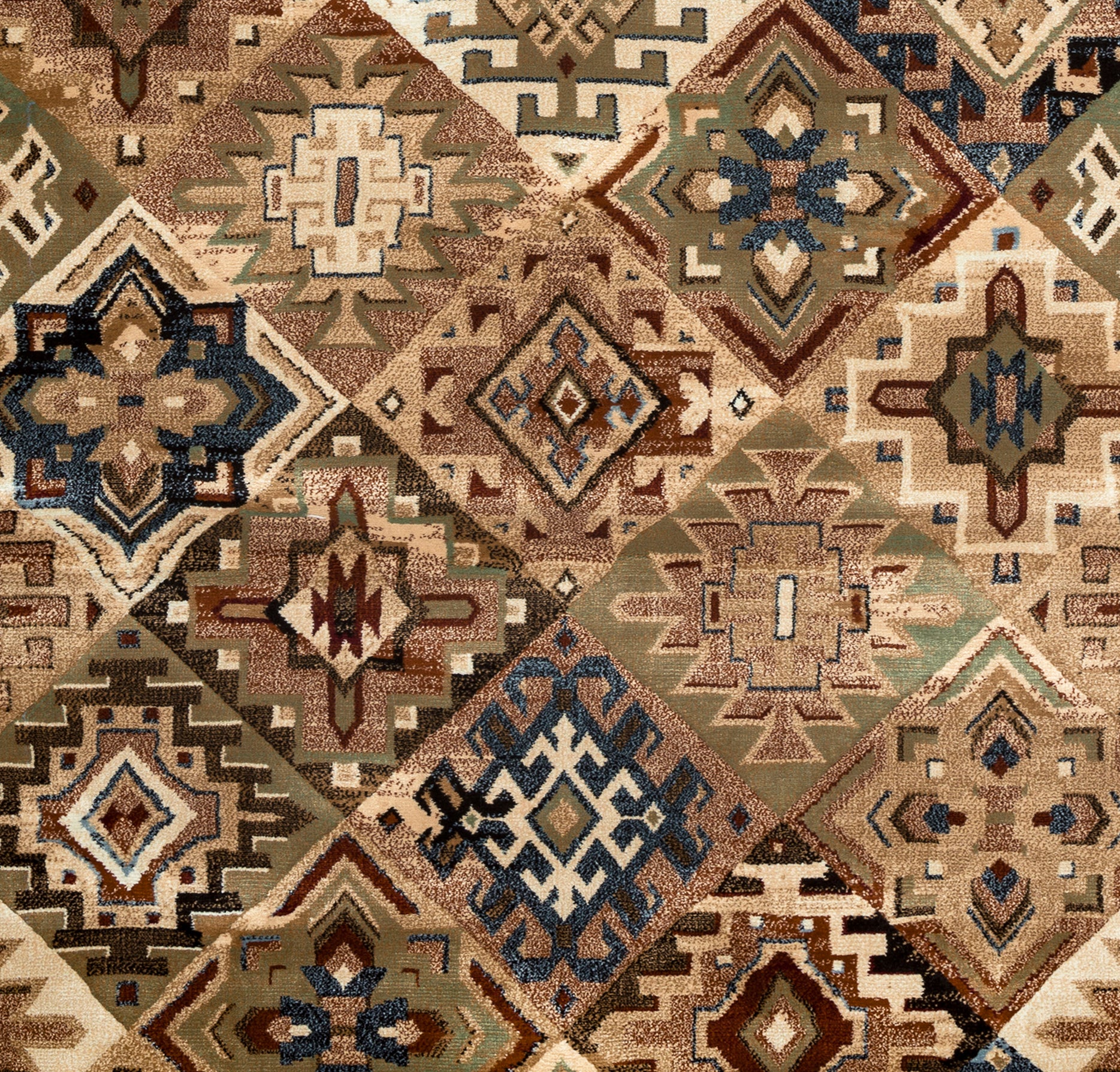 Rizzy Home Bennington BI4532 Multi-Colored Print Area Rug