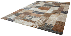Rizzy Home Bennington BI4572 Ivory Block Area Rug