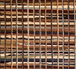 Rizzy Home Bennington BI4633 Brown Stripes Area Rug