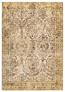 Rizzy Home Bennington BI4656 Tan/Brown Border Area Rug