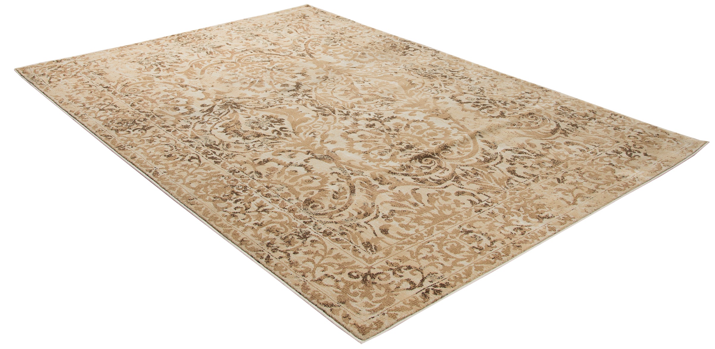 Rizzy Home Bennington BI4656 Tan/Brown Border Area Rug