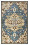 Rizzy Home Bennington BI4994 Blue Border Area Rug