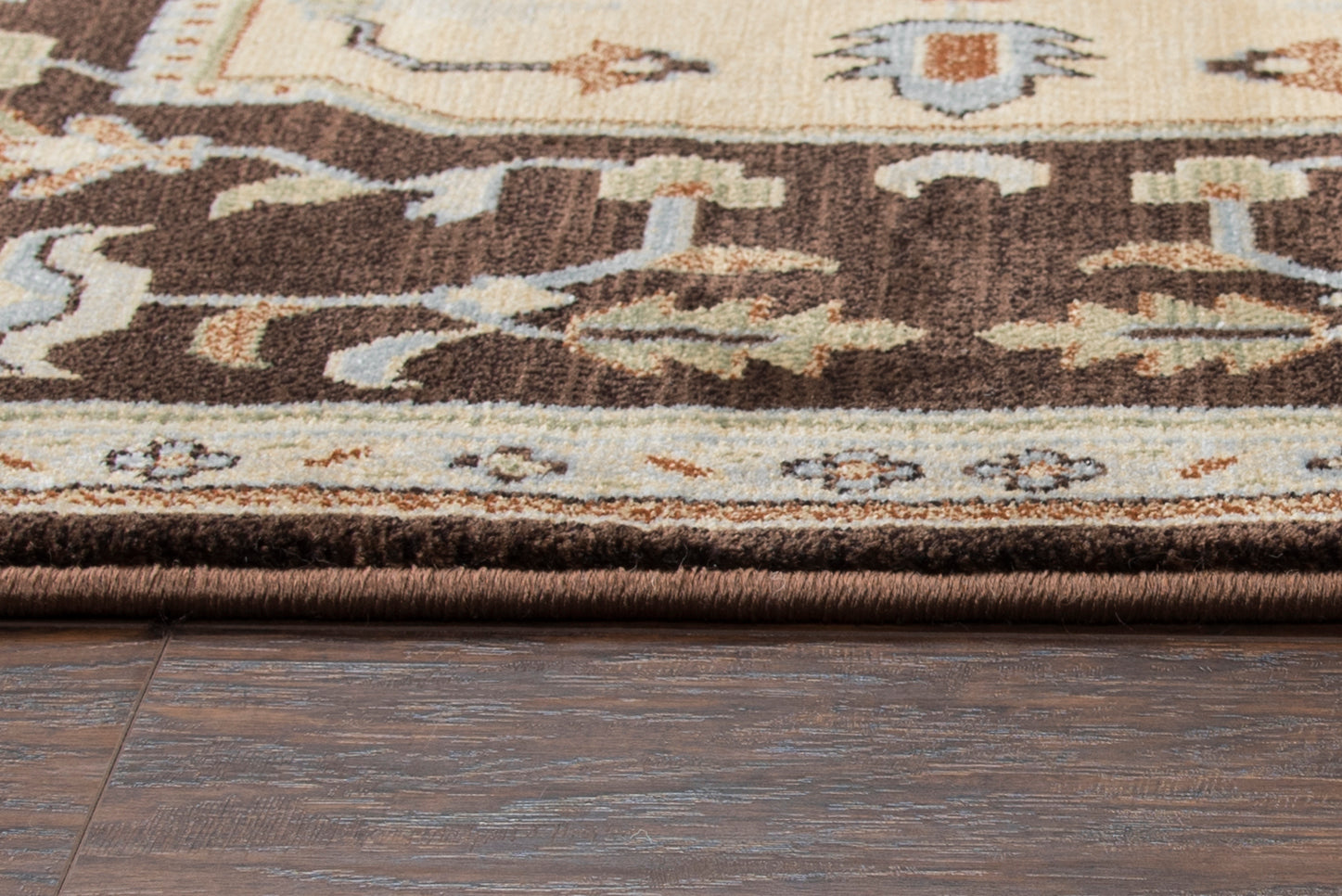 Rizzy Home Bennington BI4995 Black Border Area Rug