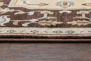 Rizzy Home Bennington BI4995 Black Border Area Rug