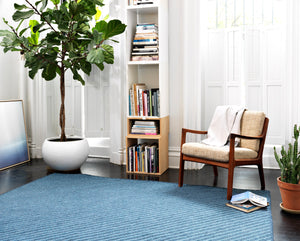 Colonial Mills Blue Hill BI51 Navy Contemporary Area Rug