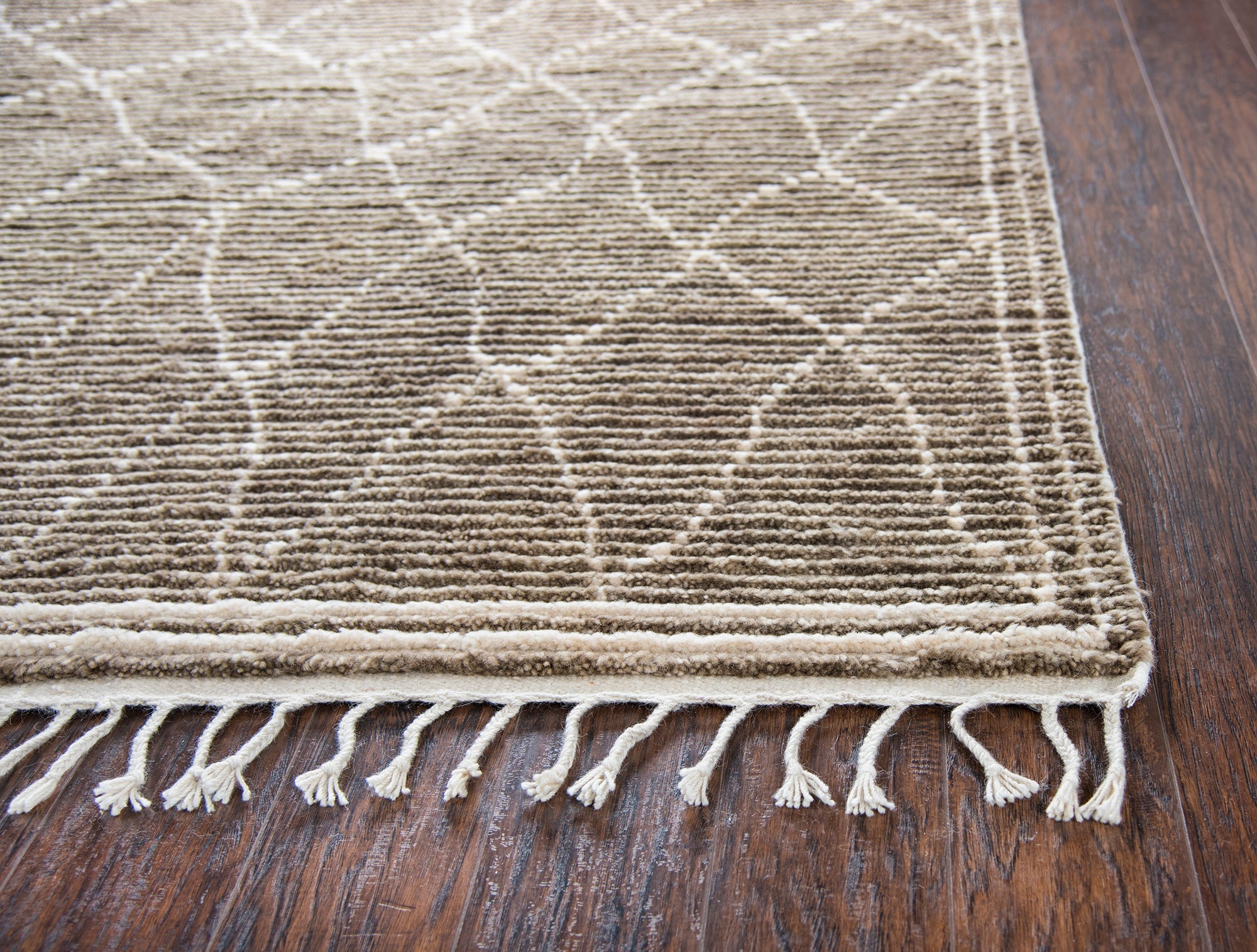 Rizzy Home Berkley BK991A Brown Dimonds/Lines Area Rug