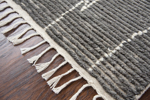 Rizzy Home Berkley BK992A Gray Lines Area Rug