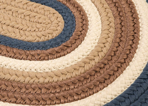Colonial Mills Brooklyn BN59 Blue Haze Indoor/Outdoor Area Rug
