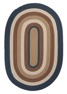 Colonial Mills Brooklyn BN59 Blue Haze Indoor/Outdoor Area Rug