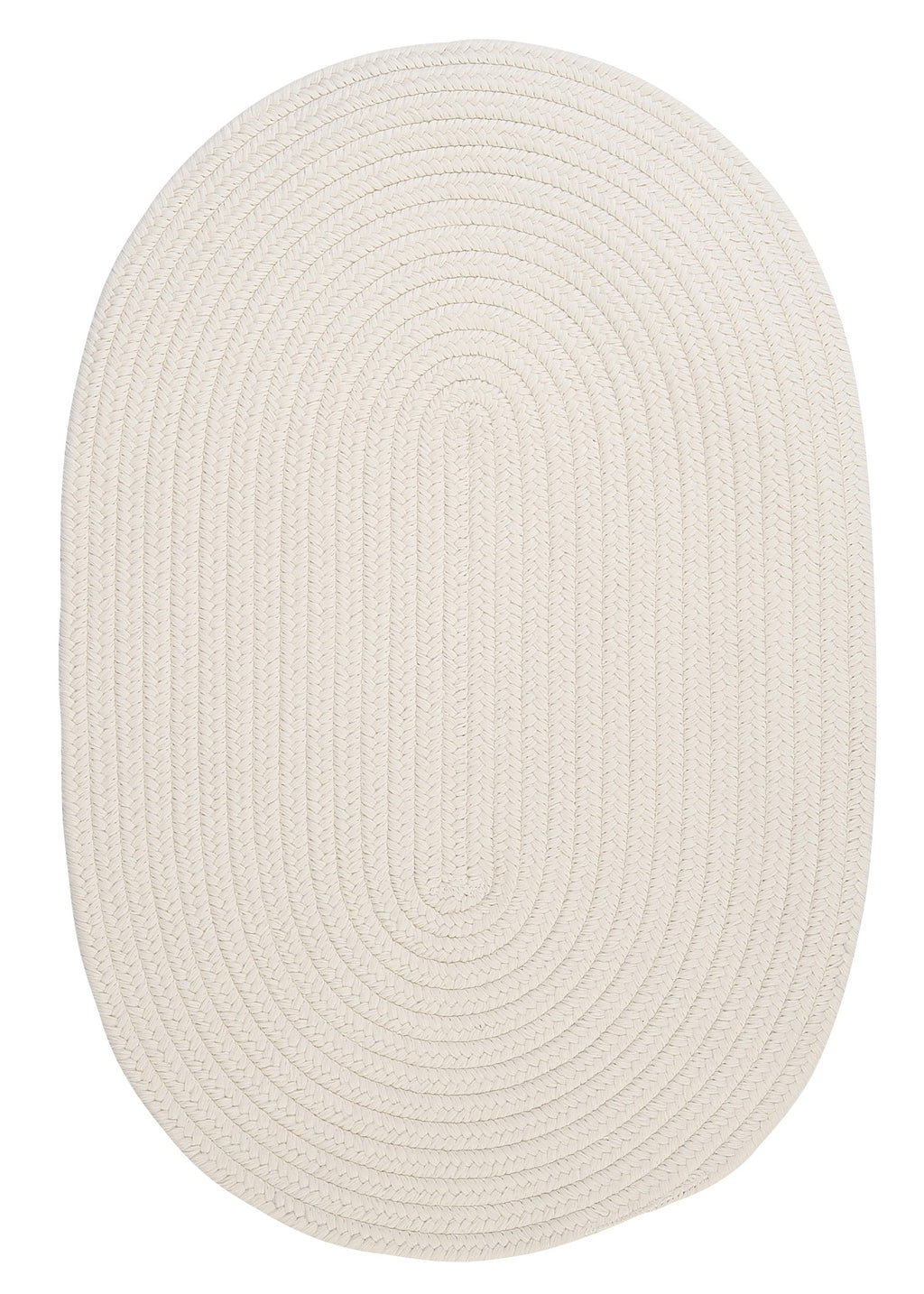 Colonial Mills Boca Raton BR10 White Indoor/Outdoor Area Rug