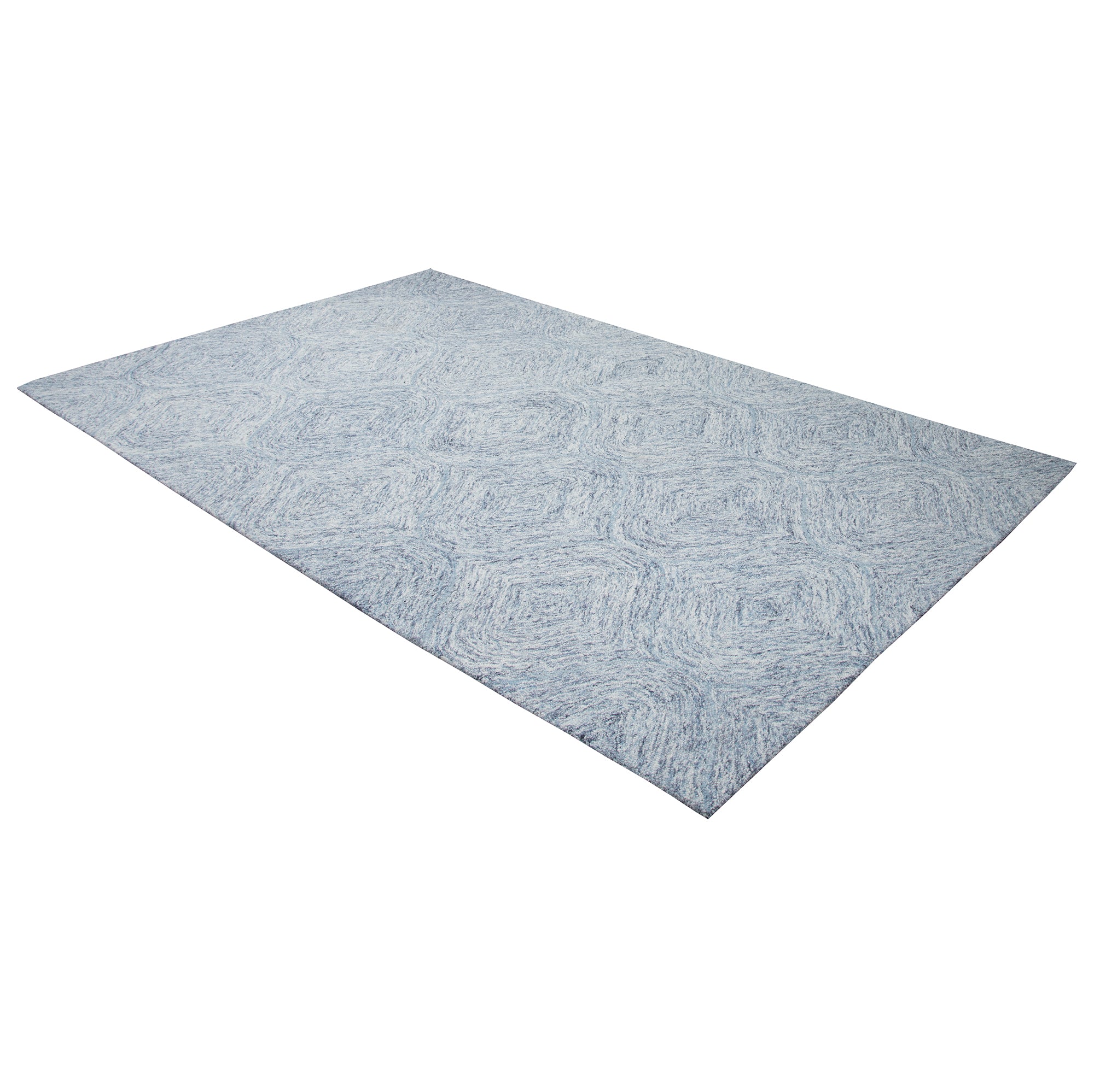Rizzy Home Brindleton BR362A Blue Trellis Area Rug