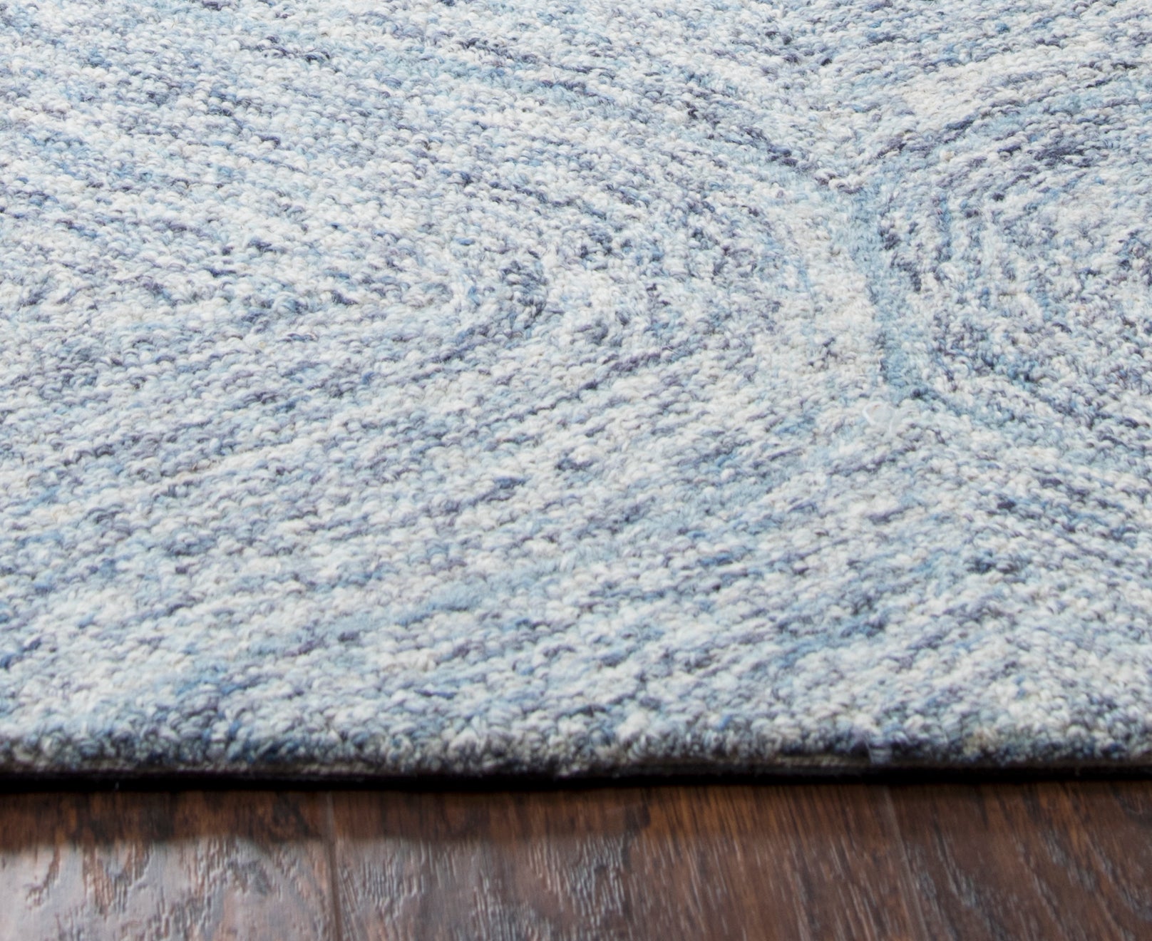 Rizzy Home Brindleton BR362A Blue Trellis Area Rug