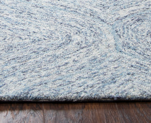 Rizzy Home Brindleton BR362A Blue Trellis Area Rug