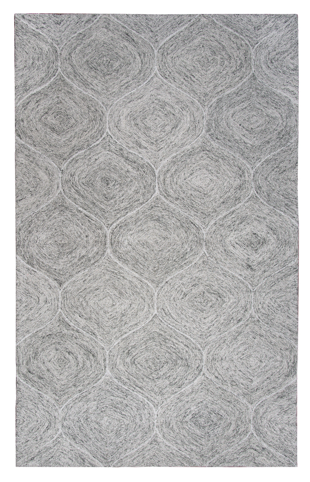 Rizzy Home Brindleton BR363A Gray Trellis Area Rug