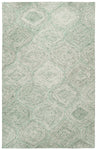 Rizzy Home Brindleton BR364A Green Trellis Area Rug