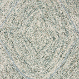 Rizzy Home Brindleton BR364A Green Trellis Area Rug