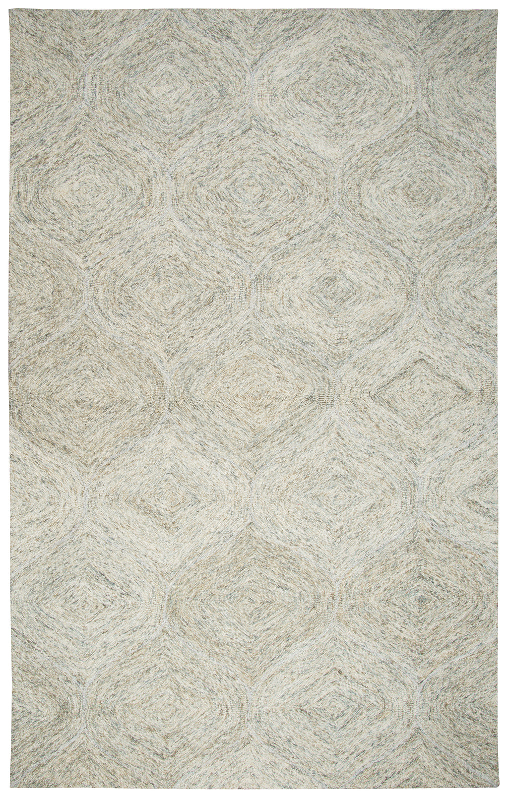 Rizzy Home Brindleton BR365A Beige Trellis Area Rug
