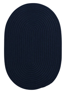 Colonial Mills Boca Raton BR52 Navy Indoor/Outdoor Area Rug
