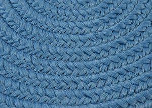 Colonial Mills Boca Raton BR55 Blue Ice Indoor/Outdoor Area Rug