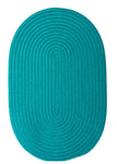 Colonial Mills Boca Raton BR56 Turquoise Indoor/Outdoor Area Rug