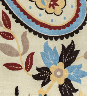 Rizzy Home Bay Side BS3570 Multi-Colored Paisley Area Rug