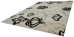 Rizzy Home Bay Side BS3573 Ivory Floral Area Rug