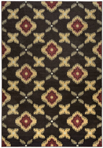 Rizzy Home Bay Side BS3576 Multi-Colored Ikat Area Rug