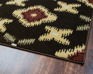 Rizzy Home Bay Side BS3576 Multi-Colored Ikat Area Rug