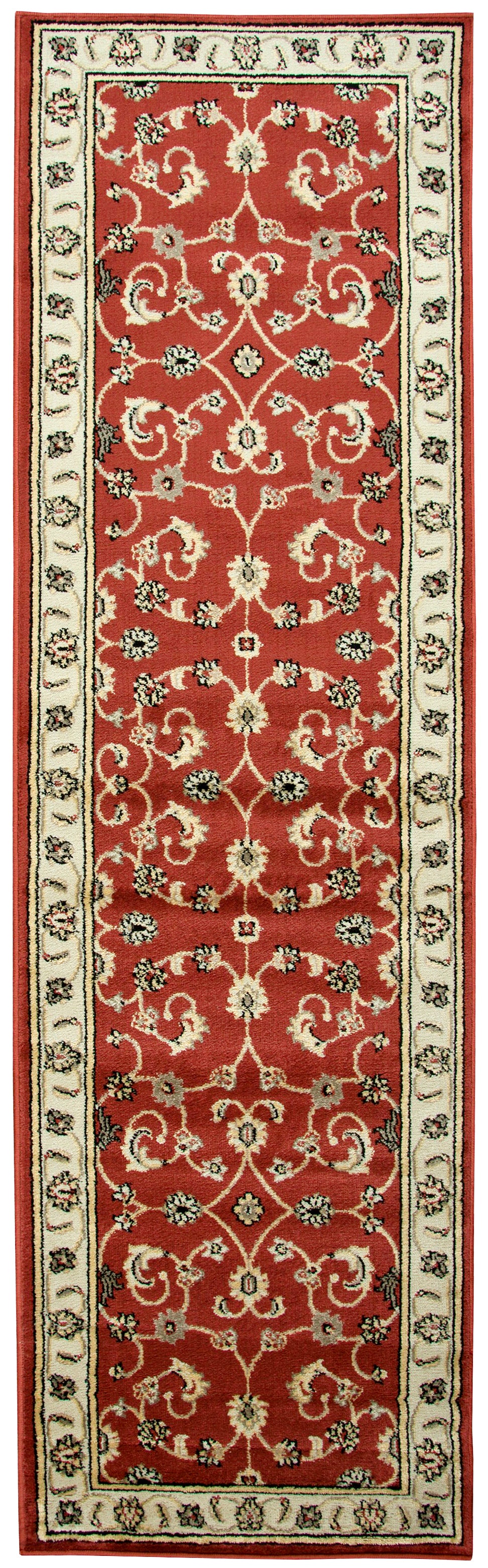 Rizzy Home Bay Side BS3579 Burgundy Border Area Rug