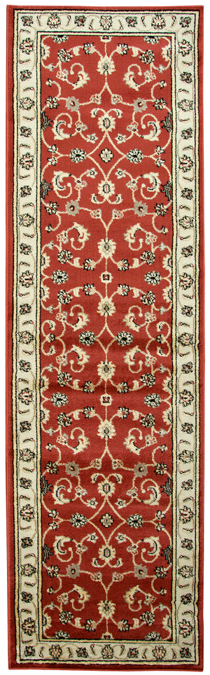 Rizzy Home Bay Side BS3579 Burgundy Border Area Rug