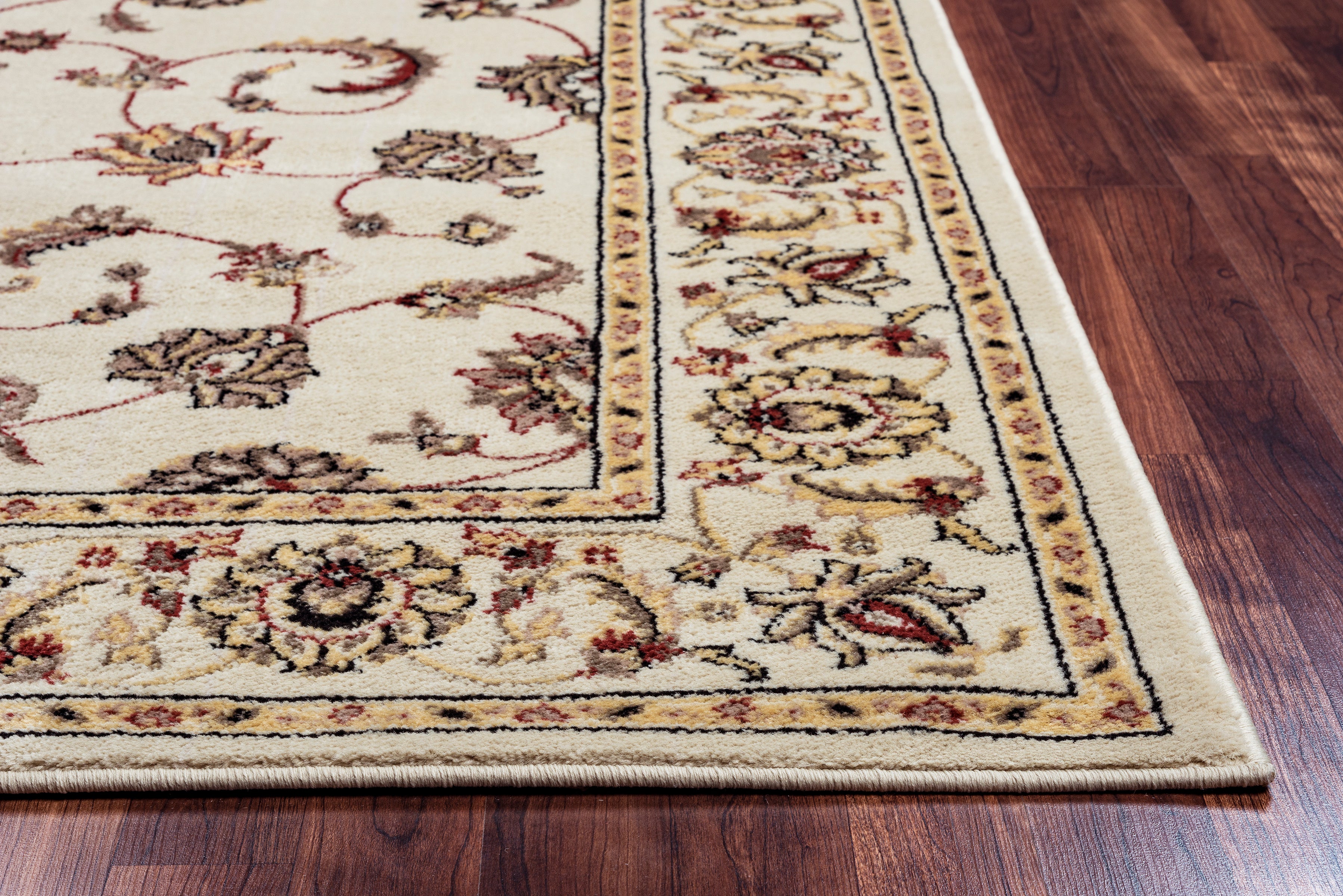 Rizzy Home Bay Side BS3580 Ivory Border Area Rug