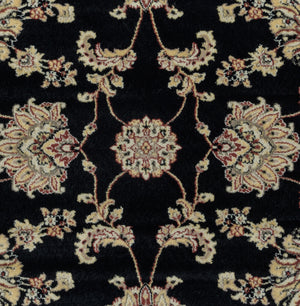 Rizzy Home Bay Side BS3581 Black Ornamental Area Rug
