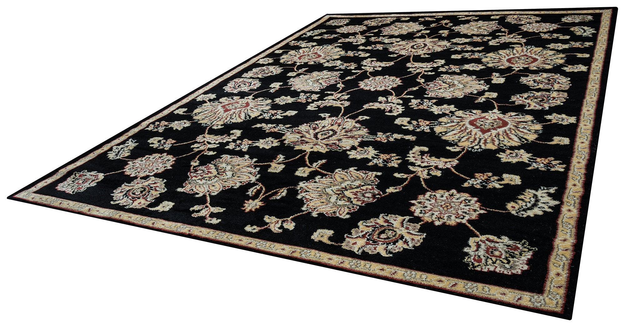 Rizzy Home Bay Side BS3581 Black Ornamental Area Rug