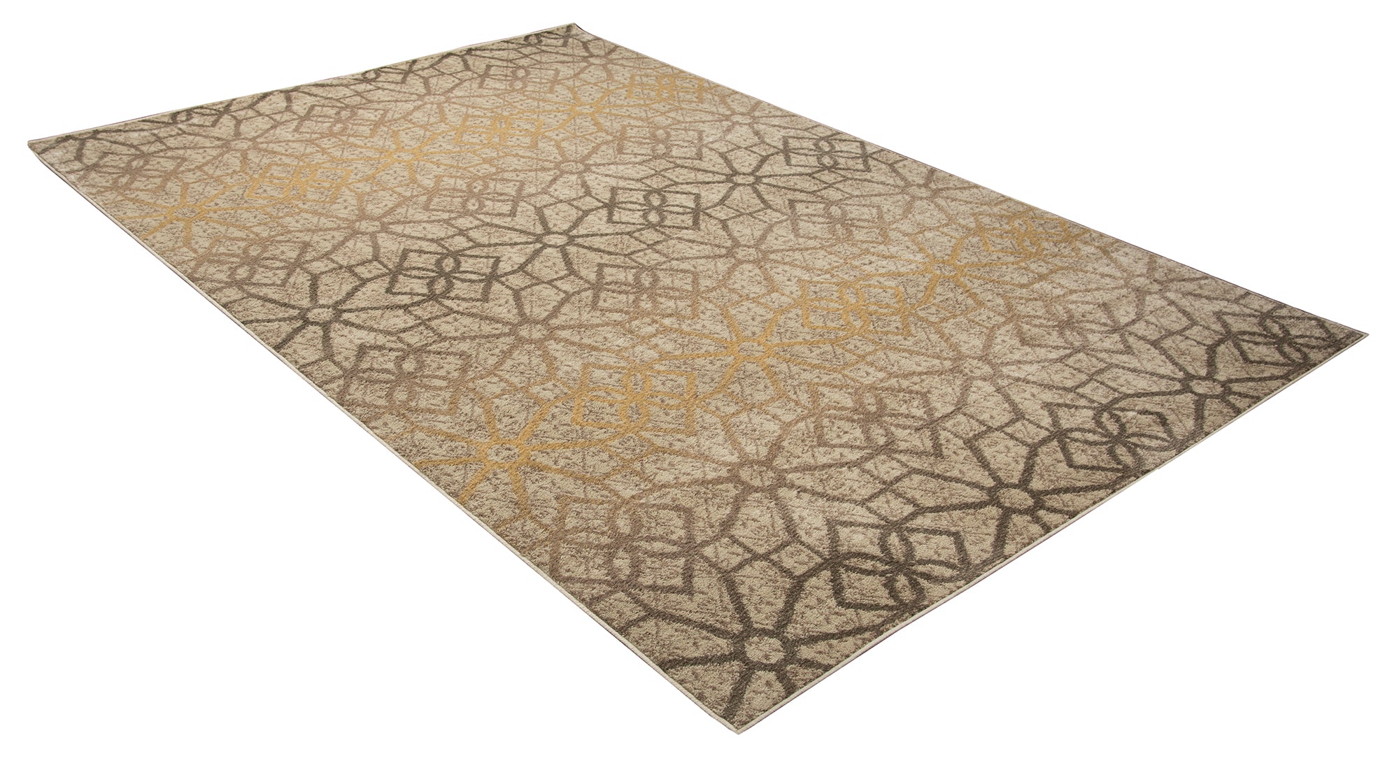Rizzy Home Bay Side BS3589 Khaki Geometric Area Rug