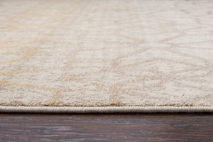 Rizzy Home Bay Side BS3589 Khaki Geometric Area Rug