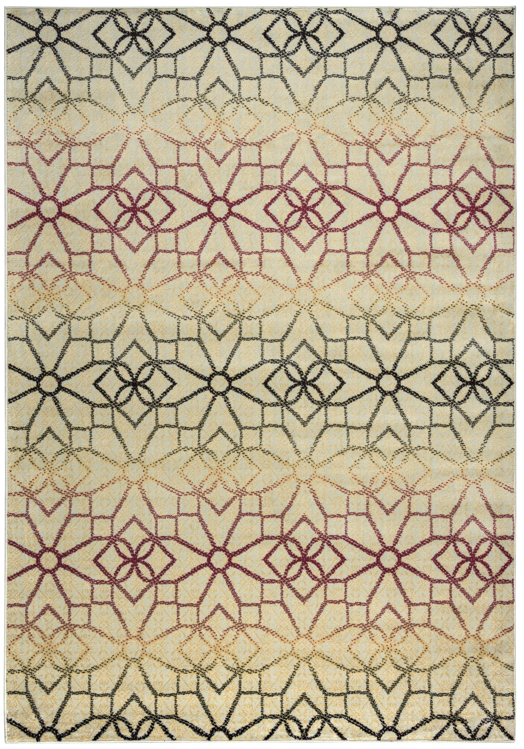 Rizzy Home Bay Side BS3590 Khaki Geometric Area Rug