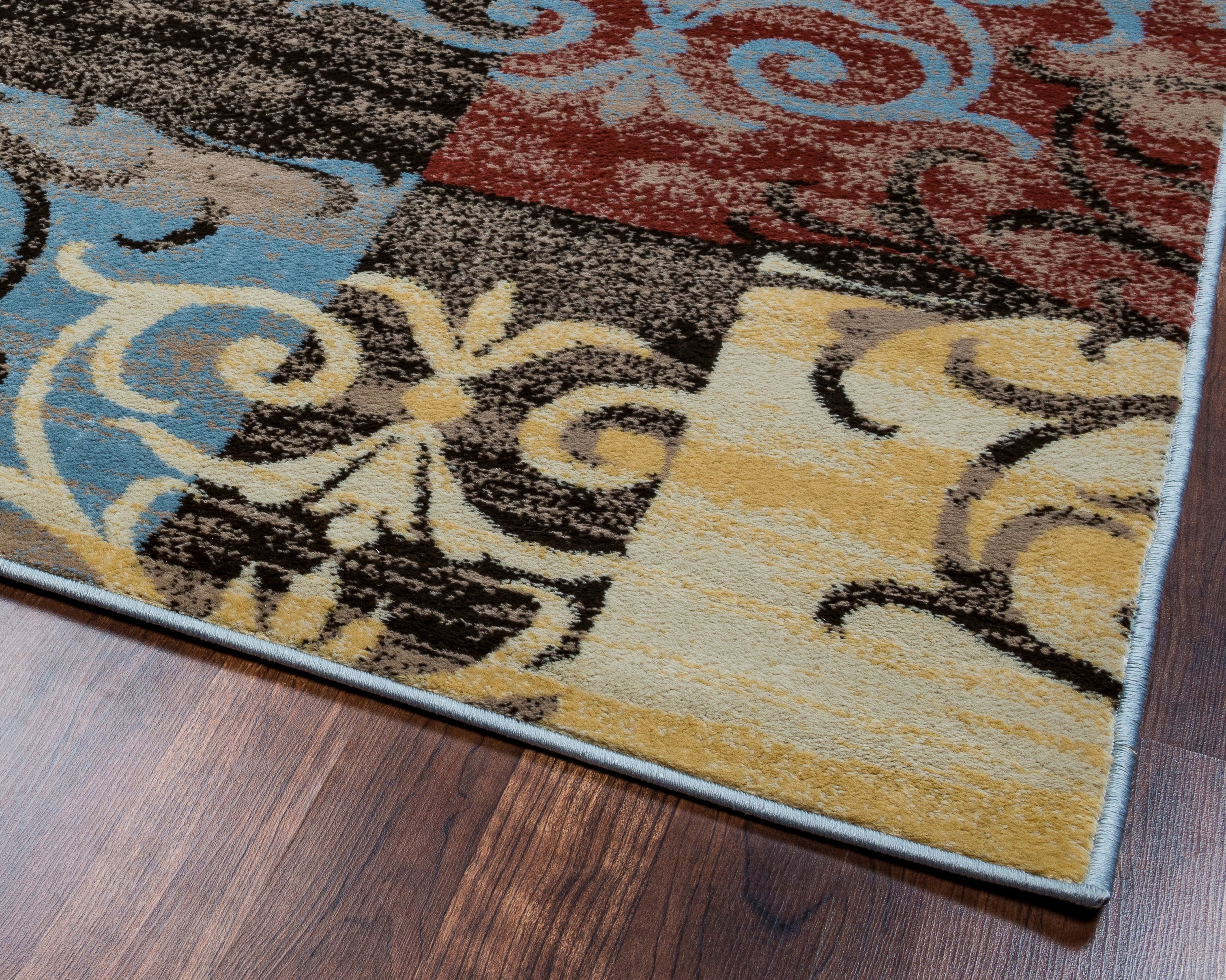 Rizzy Home Bay Side BS3591 Multi-Colored Patchwork Area Rug