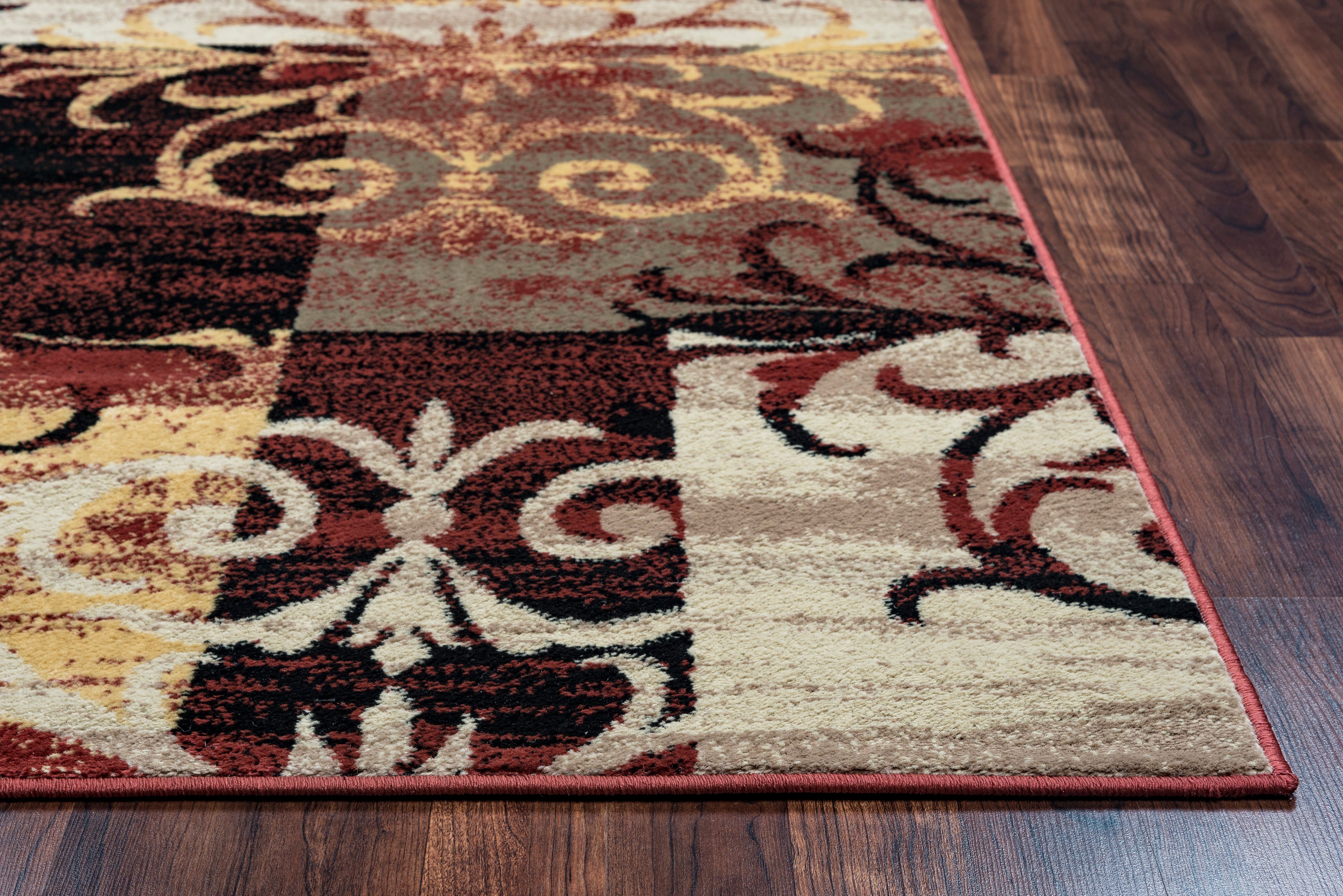Rizzy Home Bay Side BS3592 Multi-Colored Patchwork Area Rug