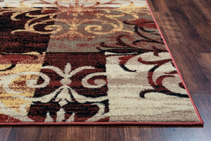 Rizzy Home Bay Side BS3592 Multi-Colored Patchwork Area Rug