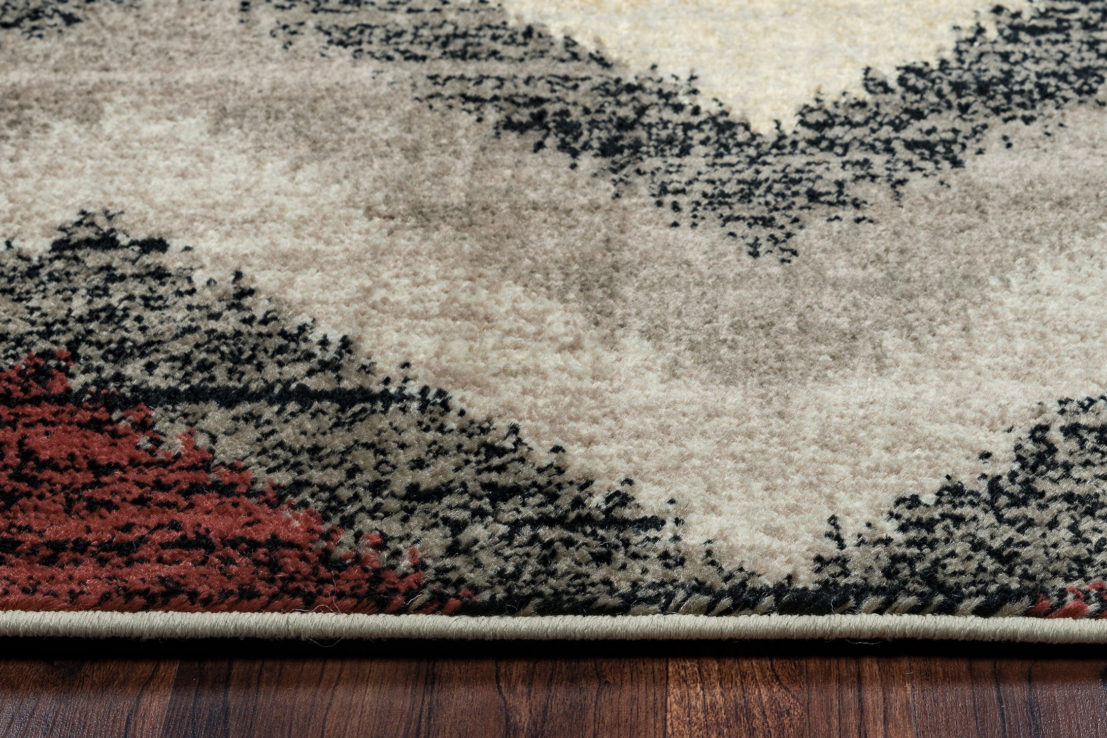 Rizzy Home Bay Side BS3593 Multi-Colored Chevron Area Rug