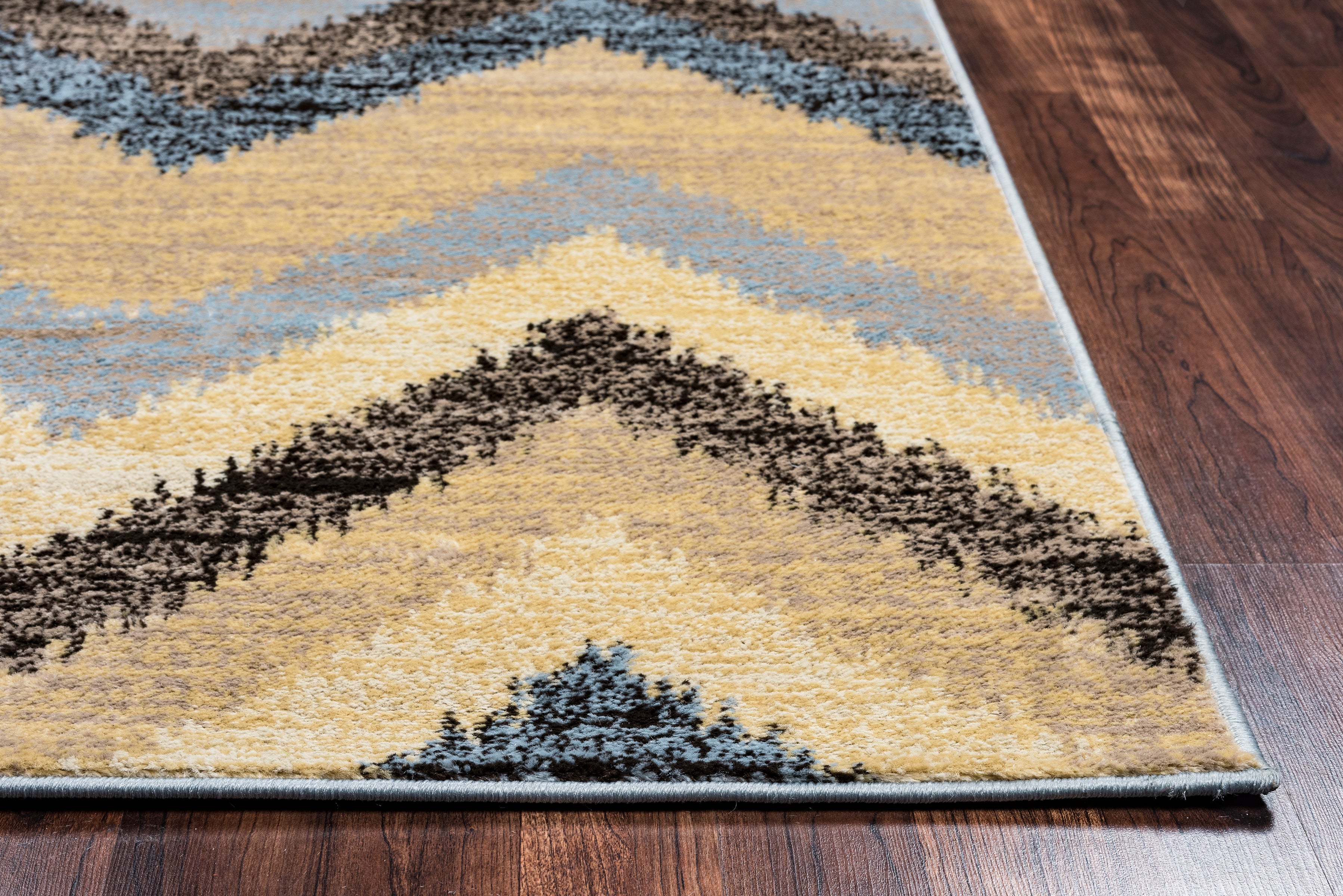 Rizzy Home Bay Side BS3594 Multi-Colored Chevron Area Rug