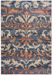 Rizzy Home Bay Side BS3596 Blue/Black Ikat Area Rug
