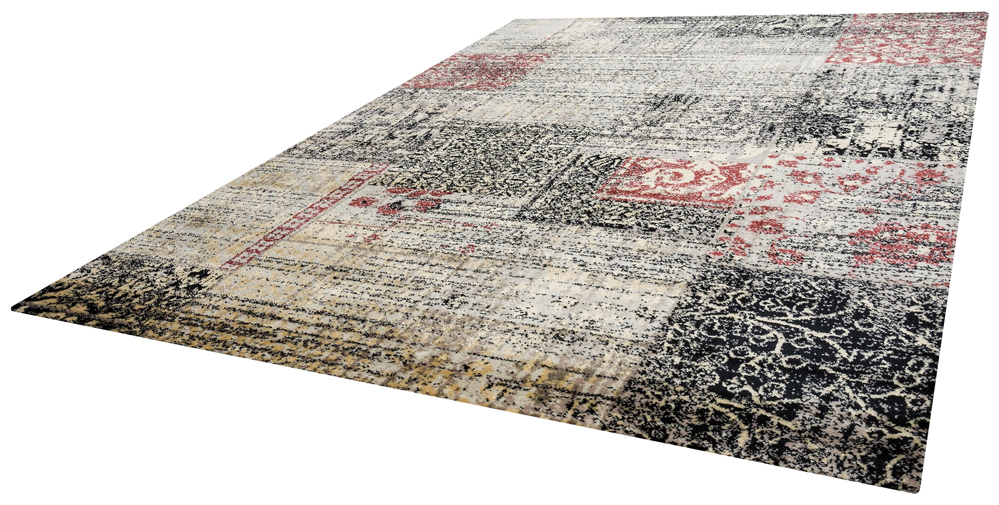 Rizzy Home Bay Side BS3947 Multi-Colored Patchwork Area Rug