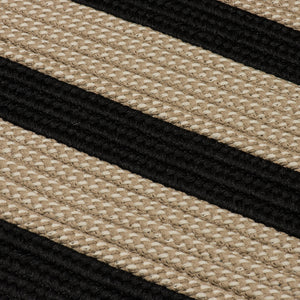 Colonial Mills Boat House BT19 Black Indoor/Outdoor Area Rug