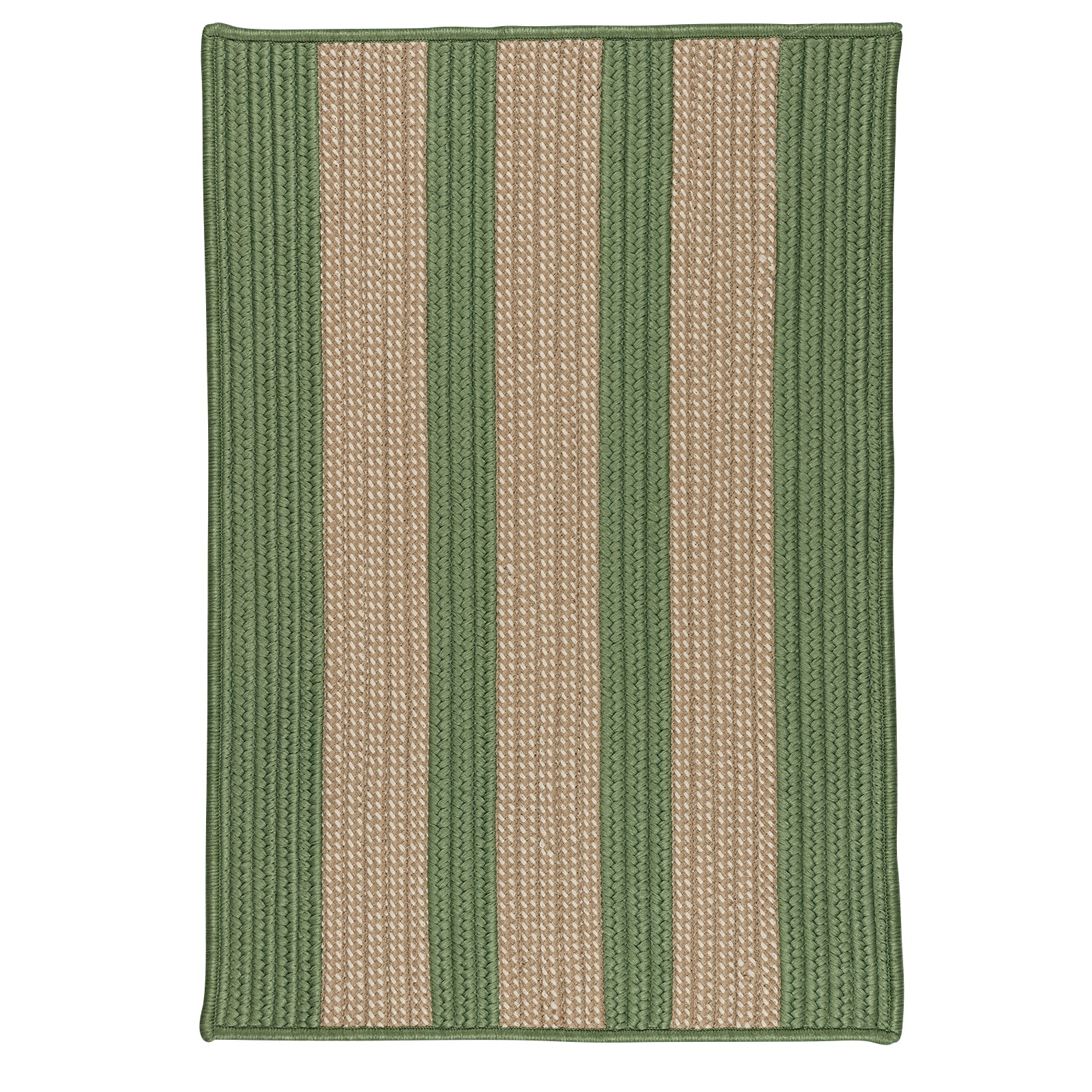 Colonial Mills Boat House BT69 Olive Indoor/Outdoor Area Rug